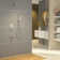 10" Wall Mounted Rainfall Shower Head and Handheld Shower Faucet and System with Rough-in Valve