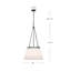 Luminaire suspendu géométrique Speakeasy-66310950