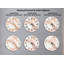 Horloge murale en verre trempé rose marbré, horloge décorative dorée, art abstrait, horloge murale, horloge murale de style moderne-2044292112-2044292202