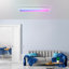 Mario White LED Semi Flush Mount