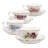 Porcelain Teacup and Saucer