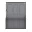 Grand lit escamotable avec bureau, lit escamotable avec lumières DEL et station de recharge USB-1547202567