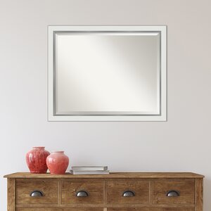 Elsass Plastic Framed Wall Mounted Accent Mirror