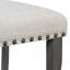 Ensemble de table de salle à manger 6 pièces avec table à tréteaux rectangulaire, 4 chaises rembourrées et banc pour des réunions de famille élégantes-1964615864