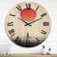 Horloge murale en bois surdimensionnée Serenity-1884030513