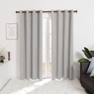 Dearis Blackout Eyelet Curtain Pair