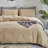 Solid Color Comforter Light Color 3 PCs Bedding Set Pure Color Bed Comforter Set-115665724-115665727