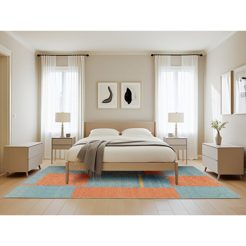 Adaleine Indoor Rug, Rectangle 5' x 8'