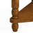 33.8" Triangle Corner Table with Open Shelf