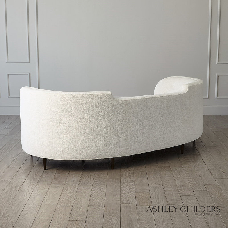 Lauren 89.5'' Curved Sofa