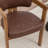 Stanford Faux Leather Upholstered Curved Solid Wood Dining Chair-2078729022-2068014471