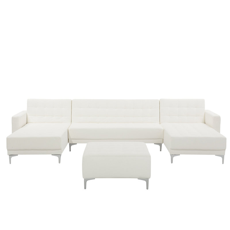 Finnegan 5 Seater Faux Leather Sleeper