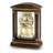Roman Numeral Walnut Quartz Movement / Crystal Tabletop Clock in