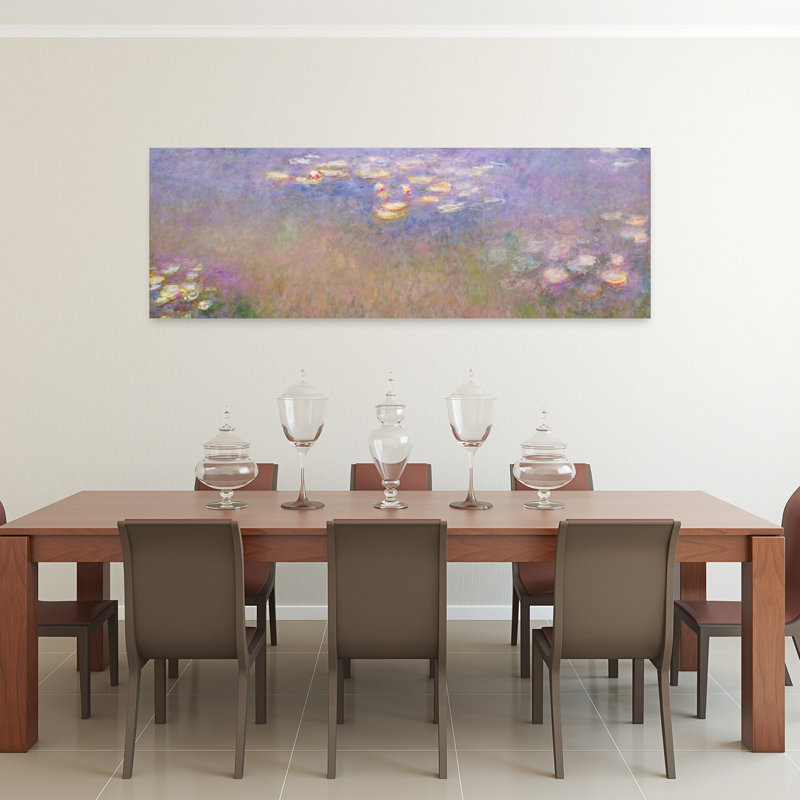 Art mural de Claude Monet, H 20 po x l 60 po