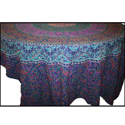 Ontiveros Block Printed Tablecloth