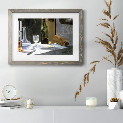Nature morte avec des bouteilles, 1862 - reproduction d'un seul cadre