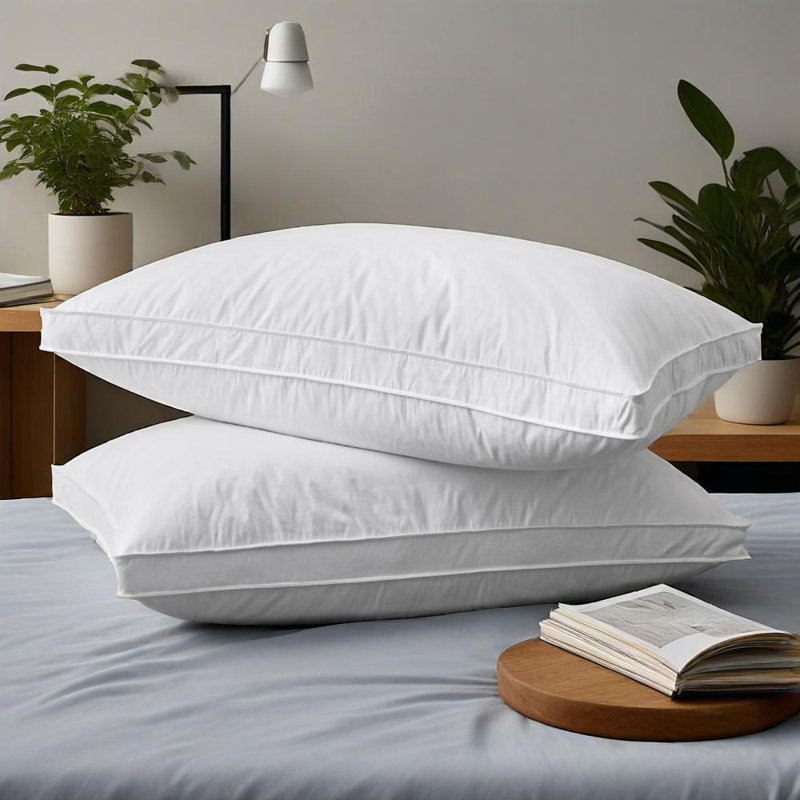 Oreiller en duvet de plumes, Grand lit
