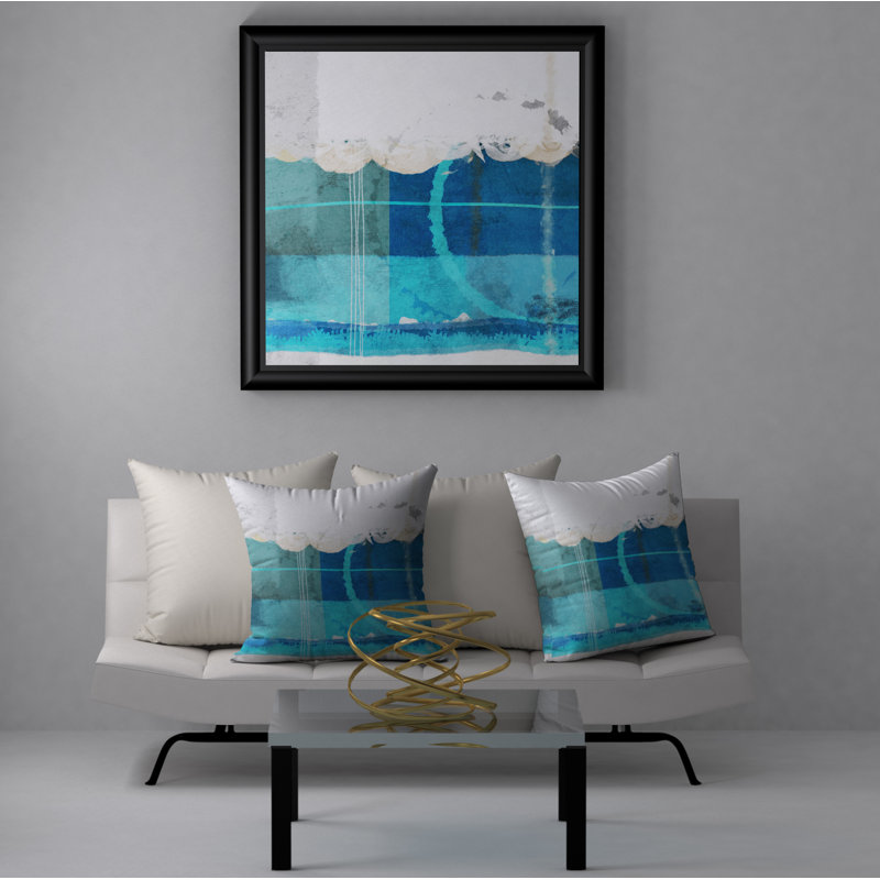 Housse de coussin carrée/insert, 18" x 18"