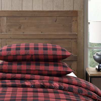 Eddie Bauer Mountain Plaid Dusted Comforter Set