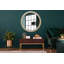 Huldar Glass Flat Wall Mirror