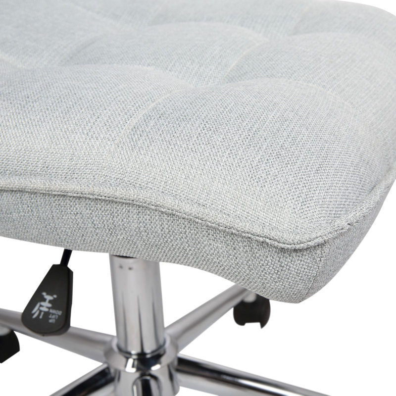 Andover Mills™ Geraghty Fabric Office Chair with Metal Base & Reviews | Wayfair