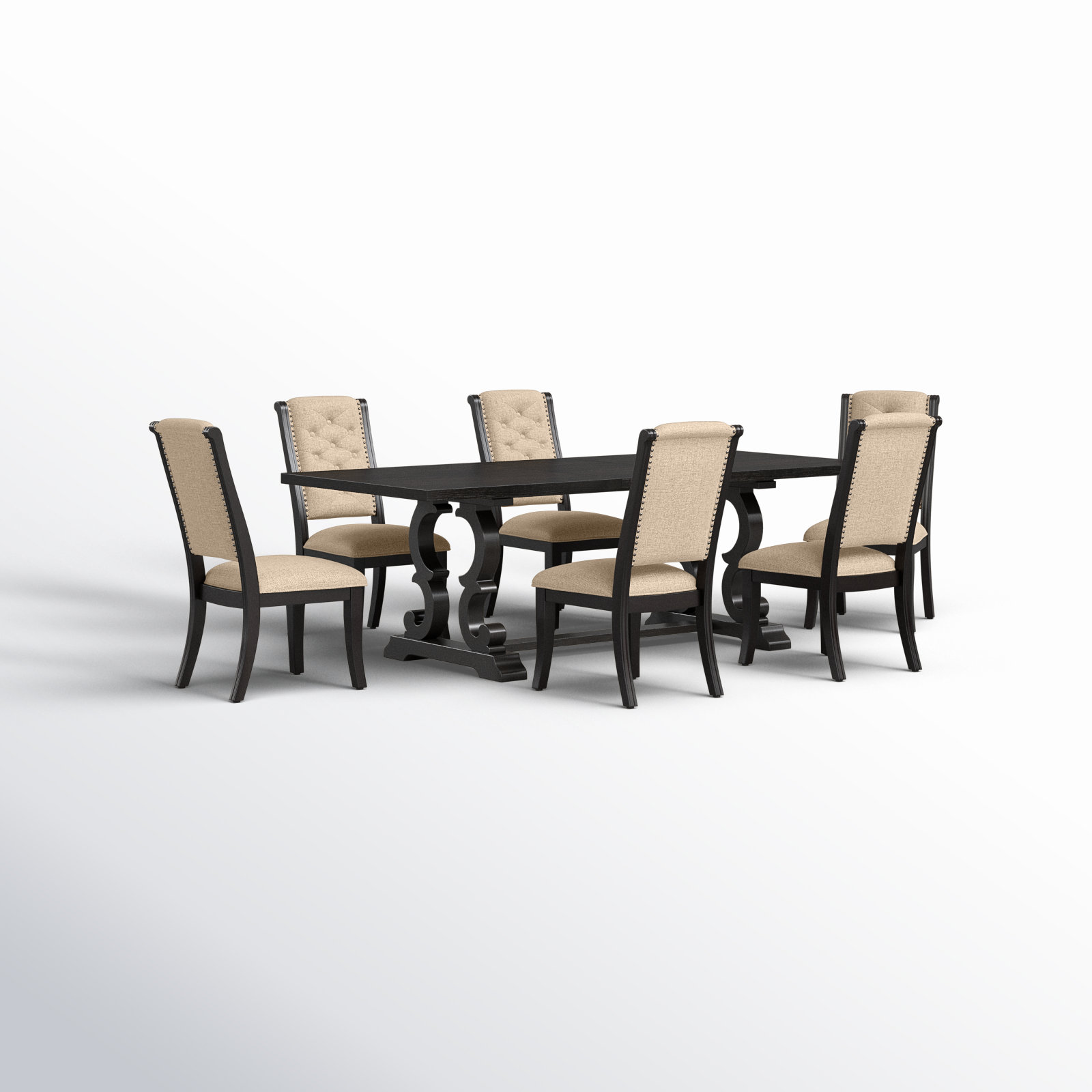 Chianti 7 - Piece Dining Set, Dark Brown