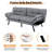 3-in-1 Convertible Futon Sofa Bed, Dual Armrest Styles, Heavy-Duty Compact Loveseat-1324285052