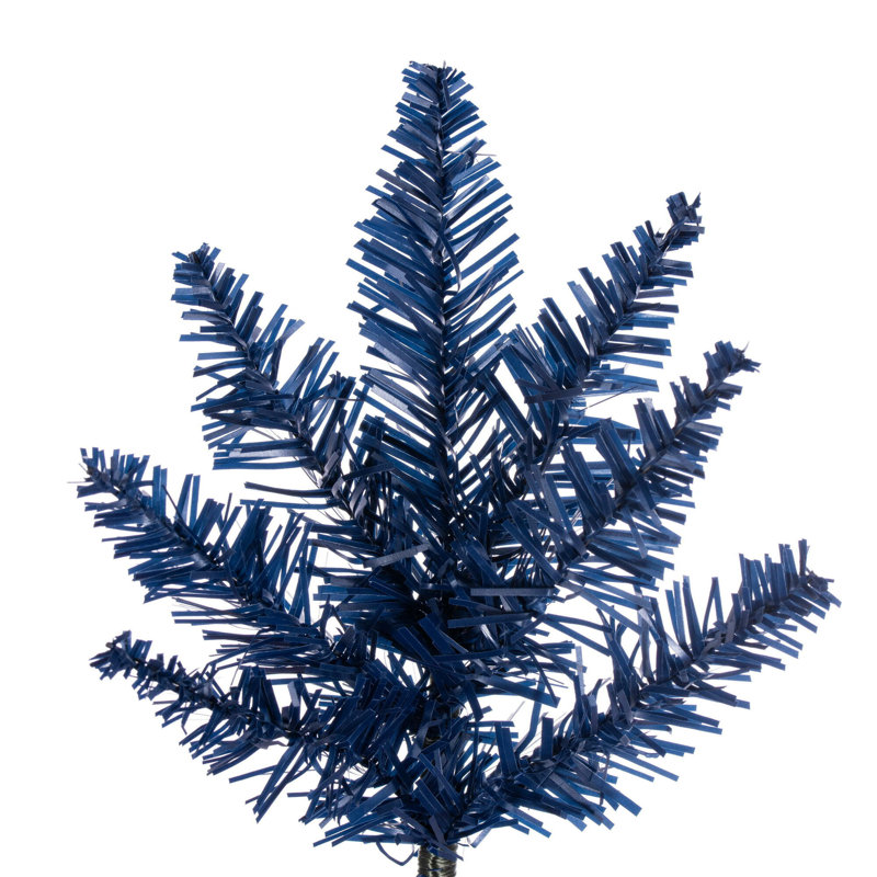  Arbre de Noël artificiel non éclairé 2 pi x 20 po avec 84 pointes en PVC et base en plastique
