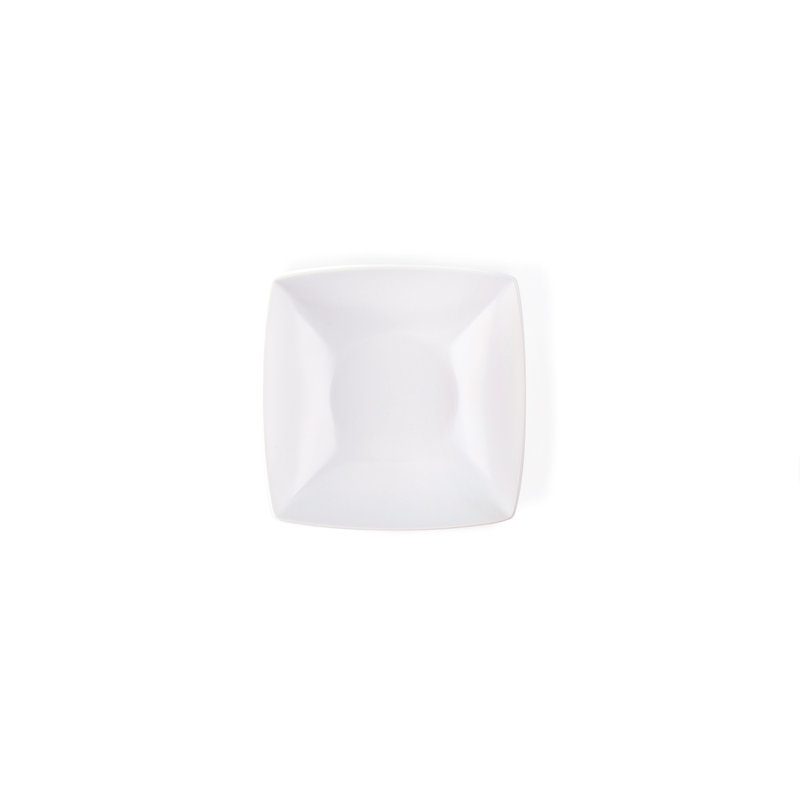 Eclipse 17.5cm Ceramic Appetiser Plate, White
