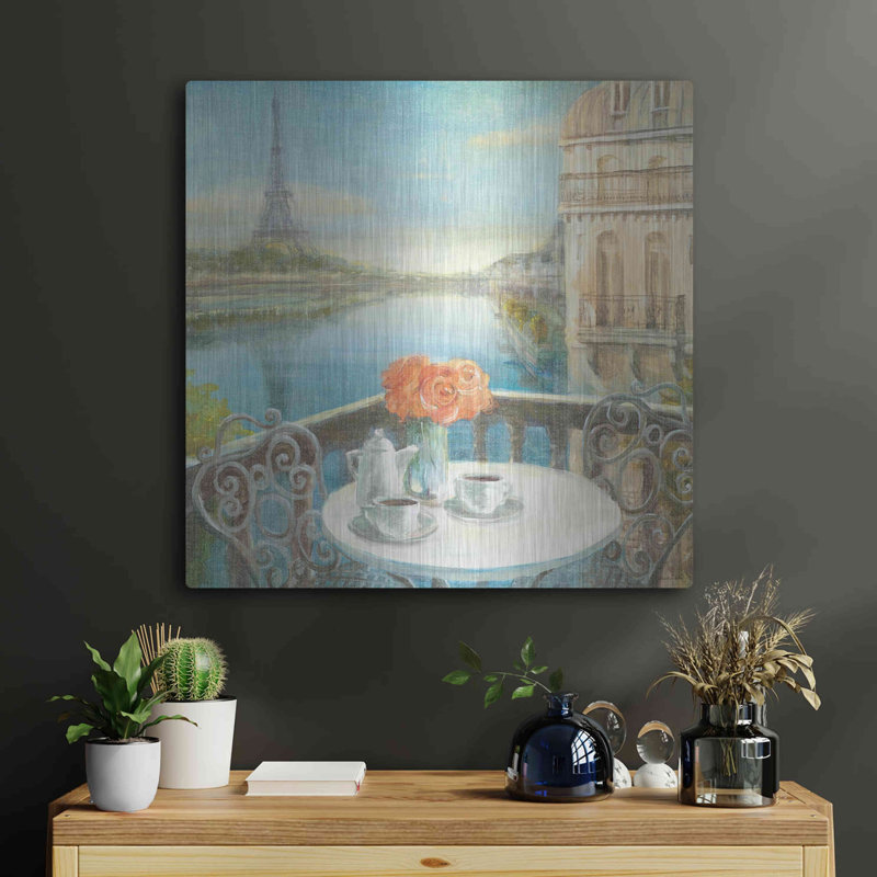 "Le matin sur la seine" par Danhui Nai, H 24 po x l 24 po