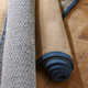 Rita Handmade Wool Blue/White Area Rug