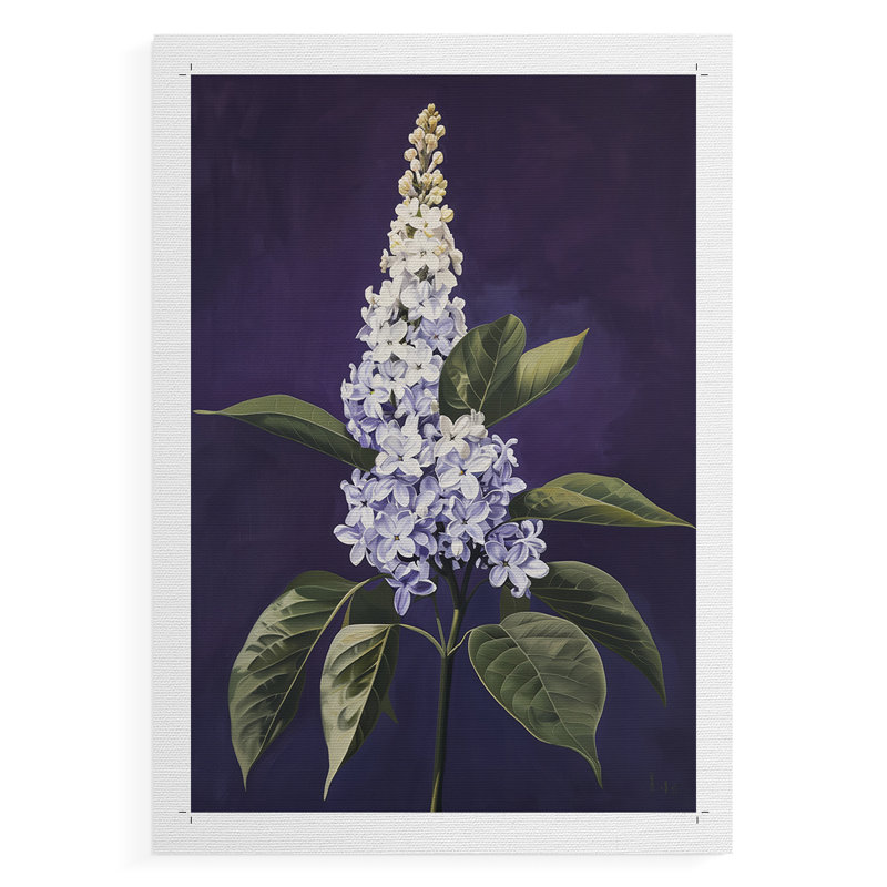 Série FLORAL CCxxix - impression sur toile seulement - non encadrée, H 18 po x l 12 po