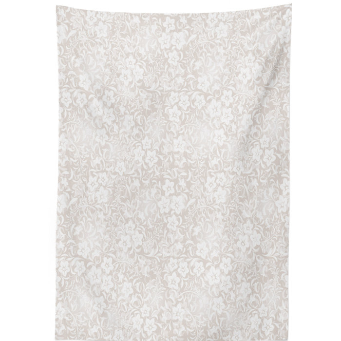 Bless international Rectangle Floral Polyester Tablecloth | Wayfair