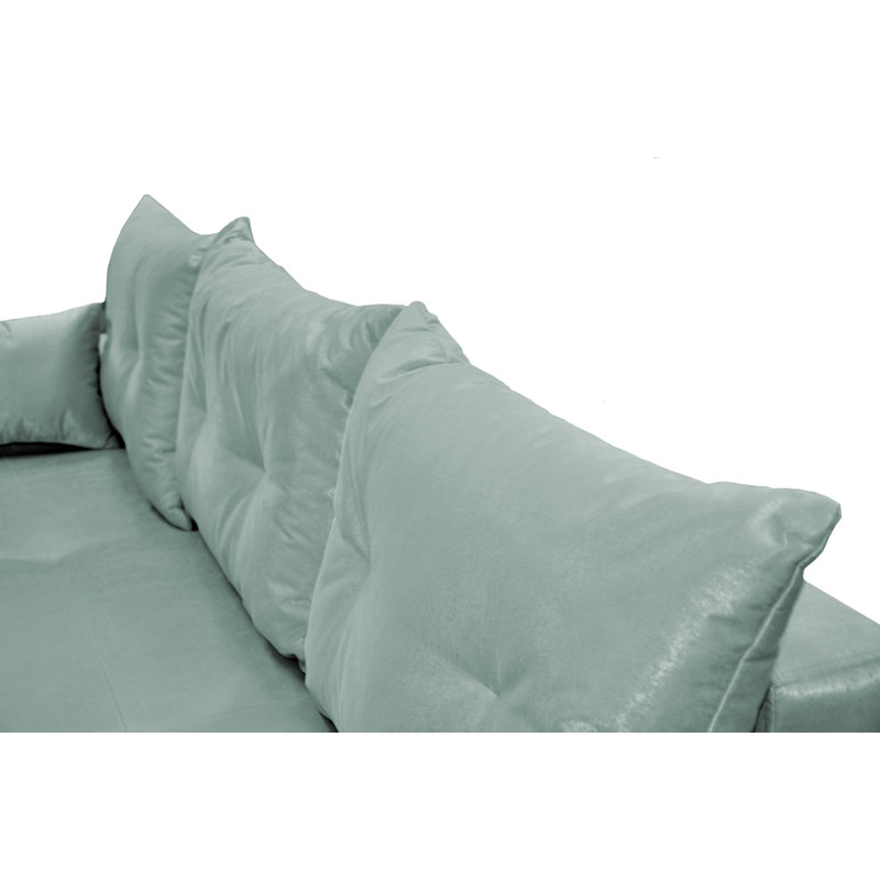 Mowbray 3-Seater Sofa Bed, Light Mint