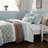 Dawn 6 Piece Cotton Percale Quilt Set with Throw Pillows-1702817173-1702817171