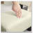 Ottoman Foot Rest Small Foot Stool with Linen Fabric Upholstery and Plastic Legs Cube Ottoman for Living Room-1832198166