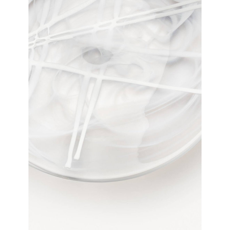 Kosta Boda Contrast Lead Free Crystal Platter