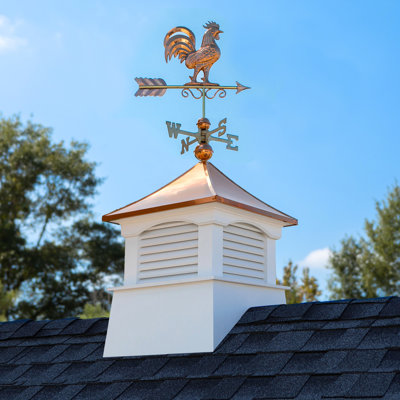 Pontmain Vinyl Animals Cupola & Weathervane Set