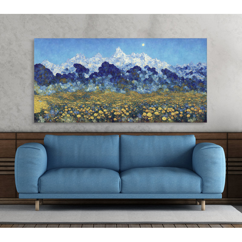 Cloudscape, 18" H x 36" W
