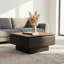 Table basse à plateau relevable