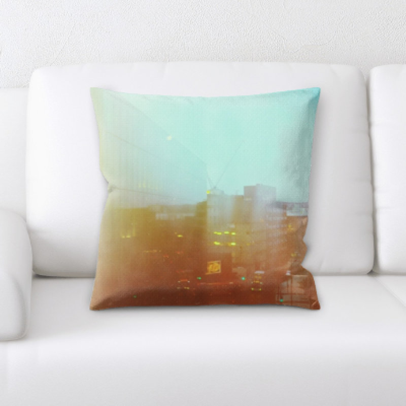 Microsuede Throw Pillow