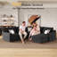 Canapé modulaire 5 places French Seam