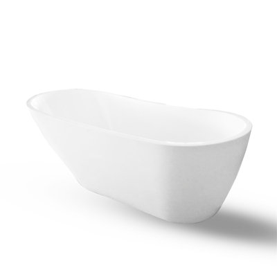 67"×30.7" Freestanding Soaking Acrylic Bathtub