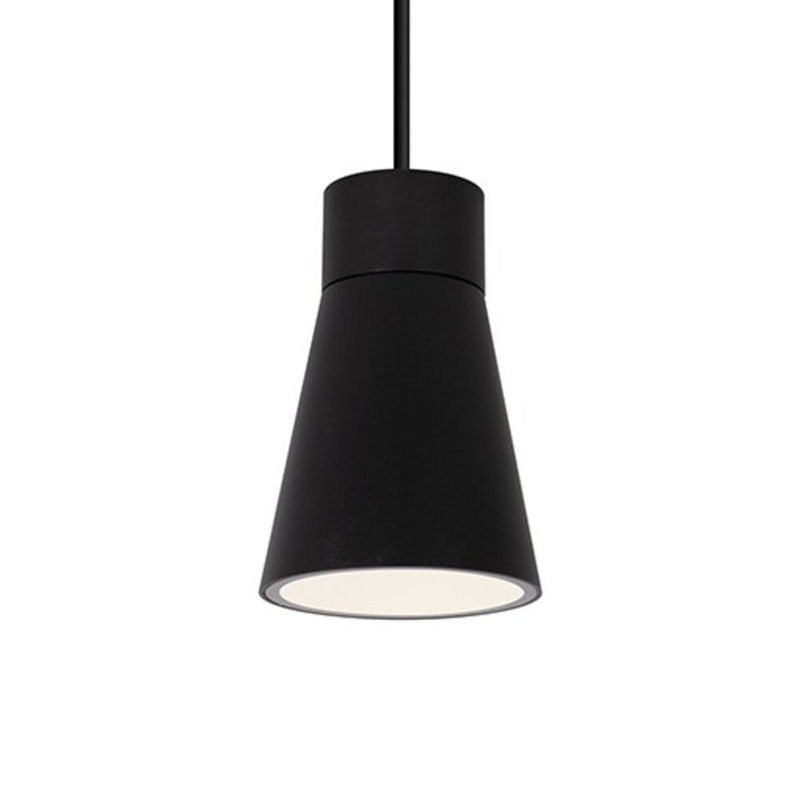 Harlowe LED Outdoor Pendant, Black