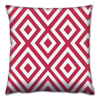 Coussin lavable de qualité supérieure, 17,0 x 17,0 pouces, 50% coton / 50% polyester, rembourrage en silicone, fermeture à glissière dissimulée | Doux, confortable et repassable | Parfait pour la décoration intérieure, le salon et la chambre à coucher