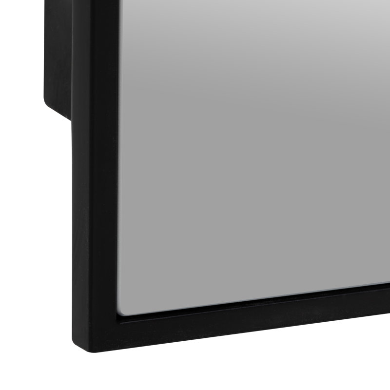 Simone Medicine Cabinet, Recess and Surface Mount,  Black