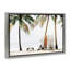 Toile flottante encadrée noire "Hawaii Surfing View" par Sissi et Seb-455280038-455280040
