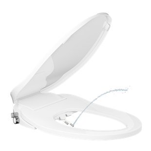 Siège de toilette allongé non électrique