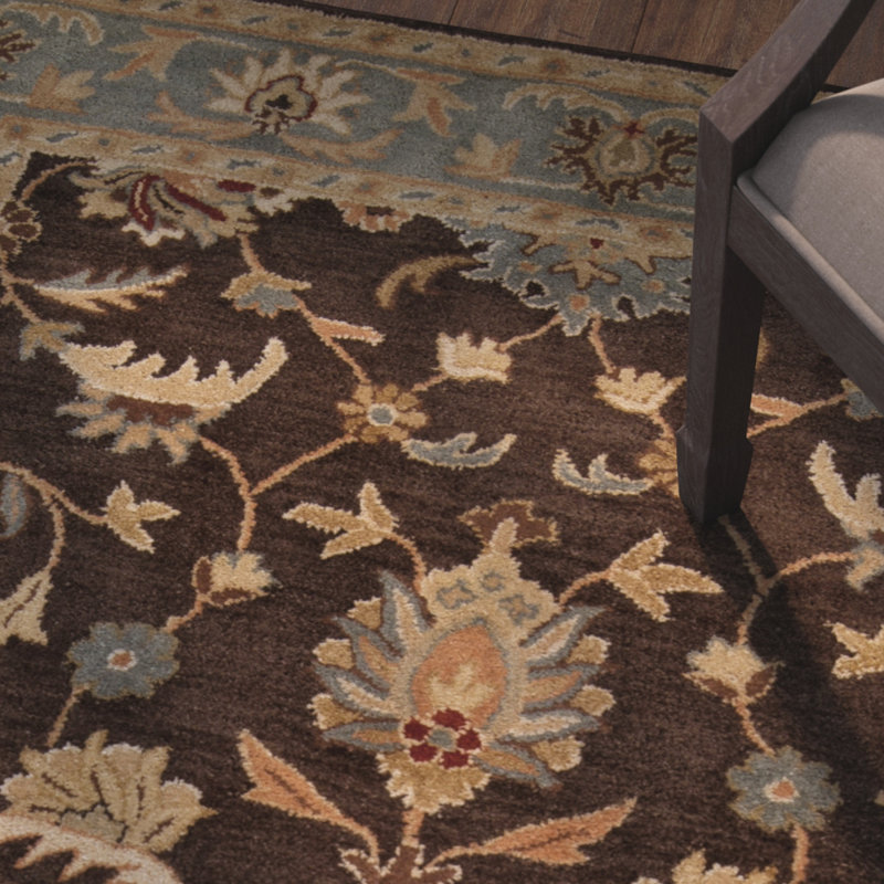 Eli Wool Oriental Indoor Rug, Rectangle 9' x 13'