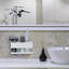 Metal 3 Compartment Hair Tool Holder